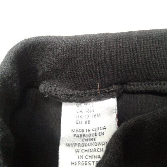 TJ Maxx Black Pants Trousers Baby Size 18 Month Elastic Waist Unisex - Picture 8 of 8